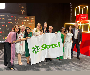 Sicredi é a Melhor Empresa para Trabalhar no Brasil pelo segundo ano consecutivo